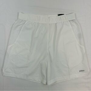 *NEW* Prince Lightweight 7” Tennis Shorts Men’s Large White